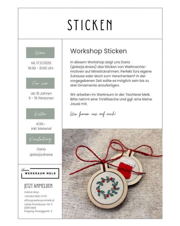 Sticken